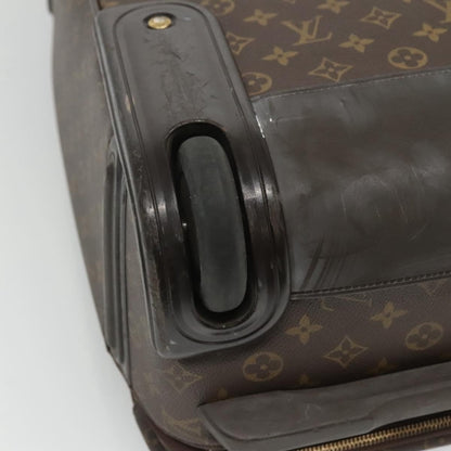 Louis Vuitton Pegase, Brown, Canvas, travel