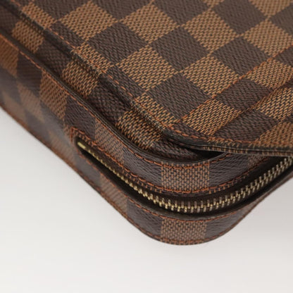 Louis Vuitton Geronimo, Brown, Canvas, shoulder
