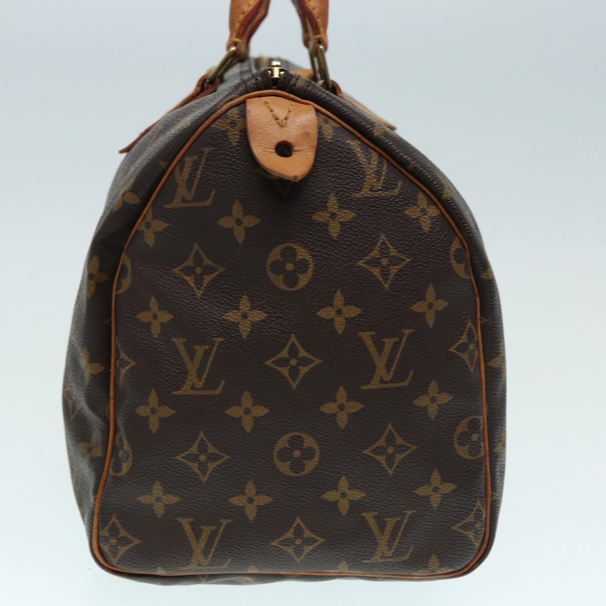 Louis Vuitton Speedy 30, Brown, Canvas, handbag