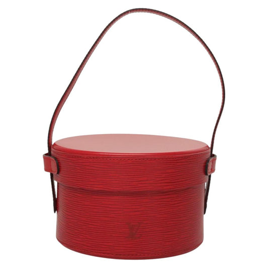 Louis Vuitton Vanity, Red, Leather, handbag