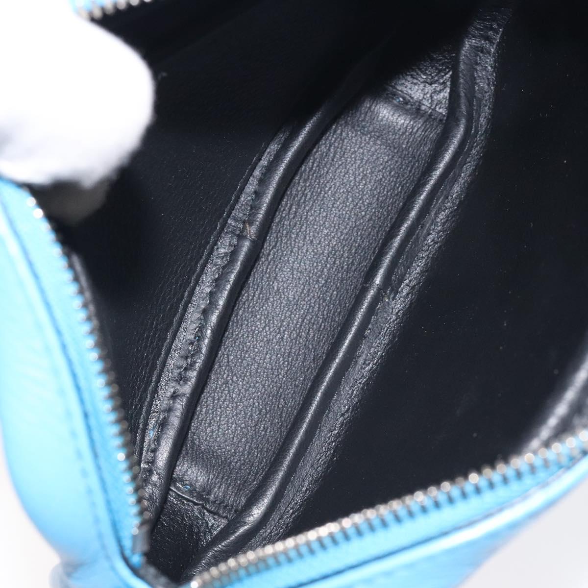 Balenciaga Everyday, Blue, Leather, shoulder