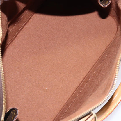 Louis Vuitton Alma, Brown, Canvas, handbag