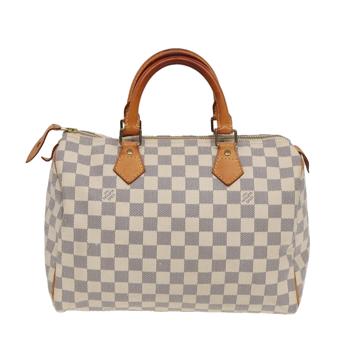 Louis Vuitton Speedy 30, White, Canvas, handbag