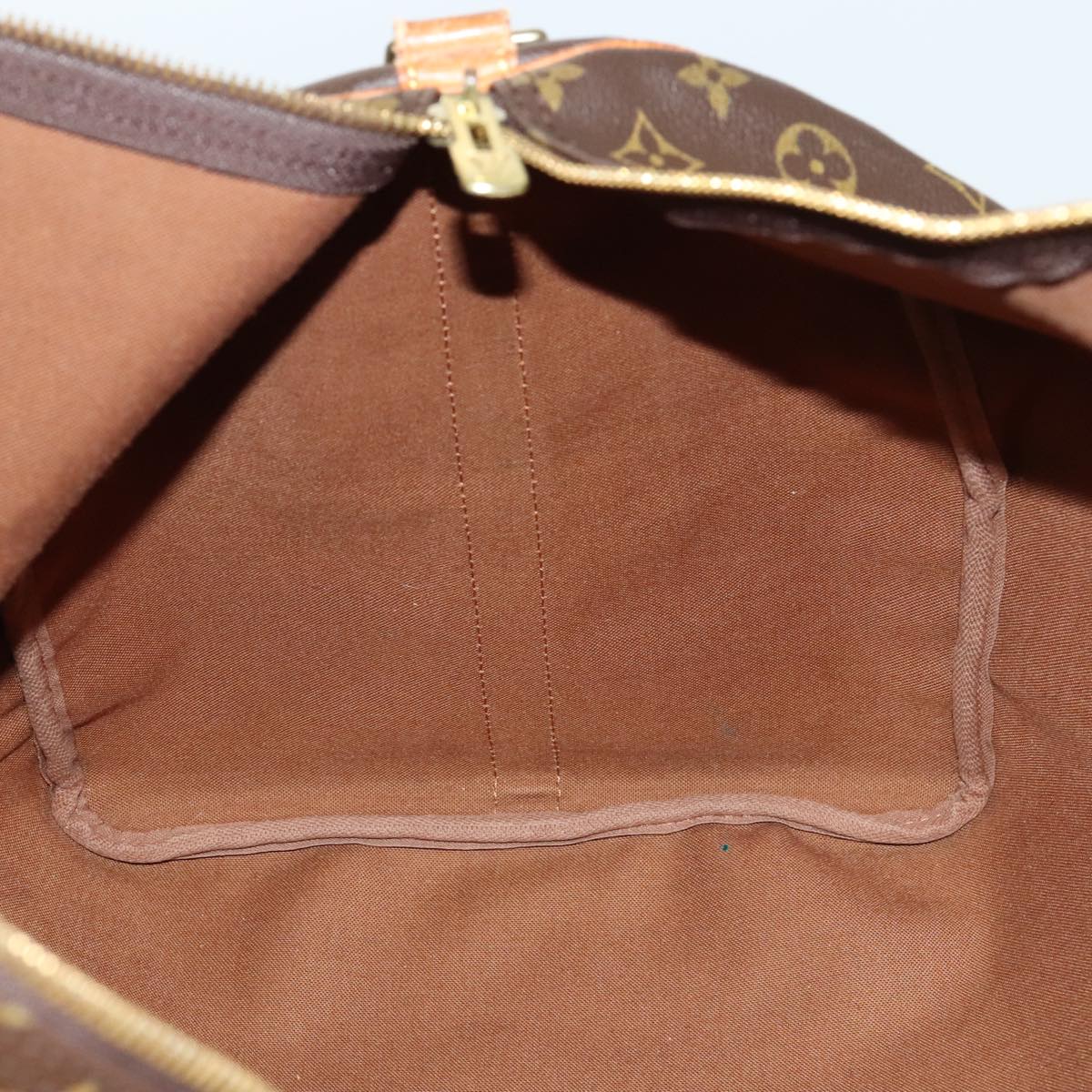 Louis Vuitton Keepall Bandoulière 60, Brown, Canvas, travel