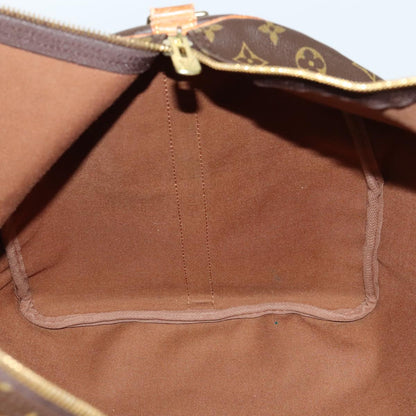 Louis Vuitton Keepall Bandoulière 60, Brown, Canvas, travel