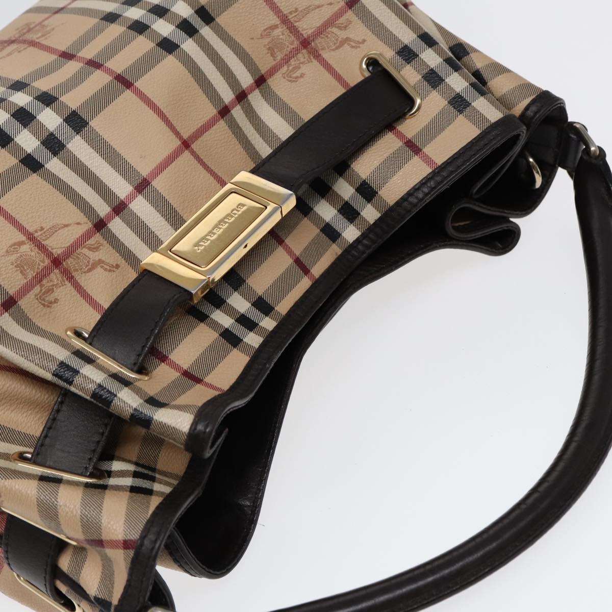 Burberry Nova Check, Beige, Canvas, handbag