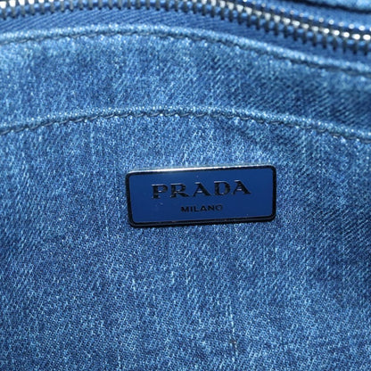 Prada Canapa, Blue, Denim - Jeans, tote