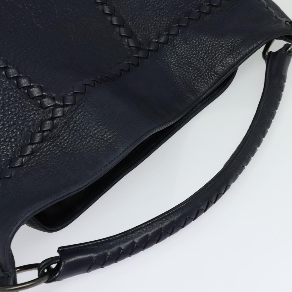 Bottega Veneta Cervo, Navy, Leather, shoulder