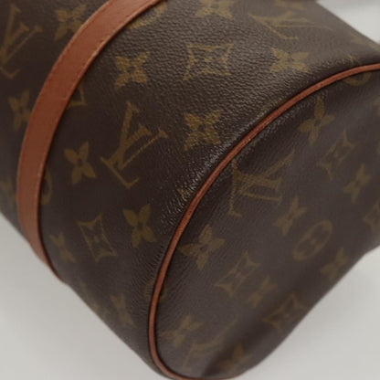 Louis Vuitton Papillon Handbag Monogram Canvas, BROWN, CANVAS, Handbag