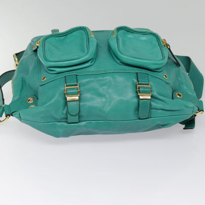 Gucci, Green, Leather, backpack