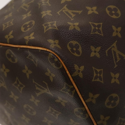 Louis Vuitton Keepall 60, Brown, Canvas, travel