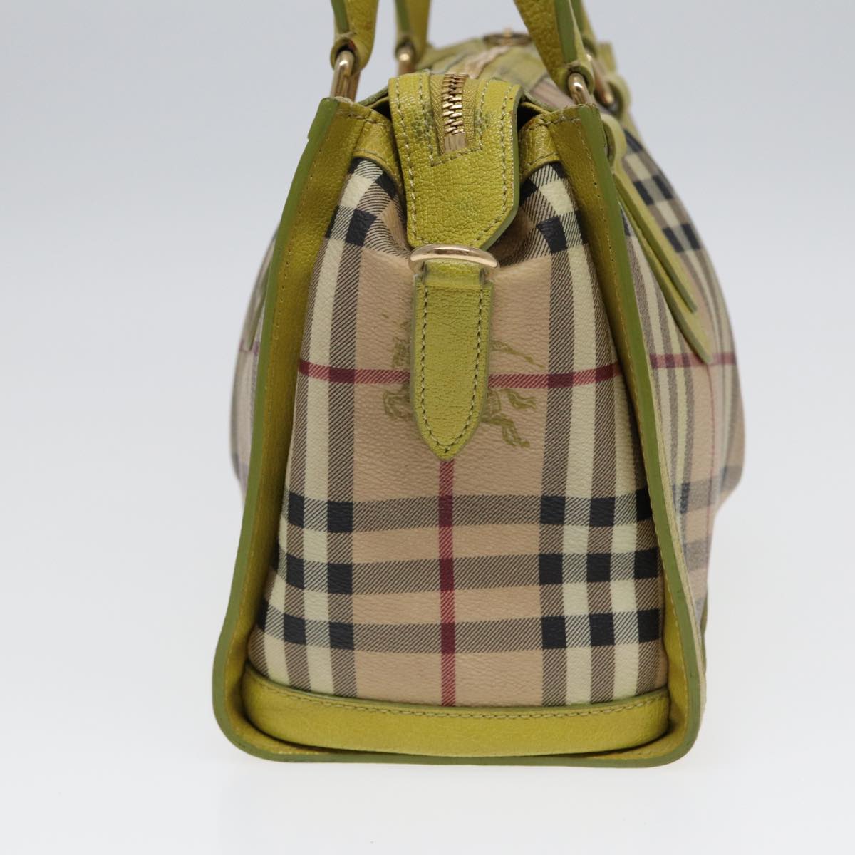 Burberry Nova Check, Beige, Canvas, handbag