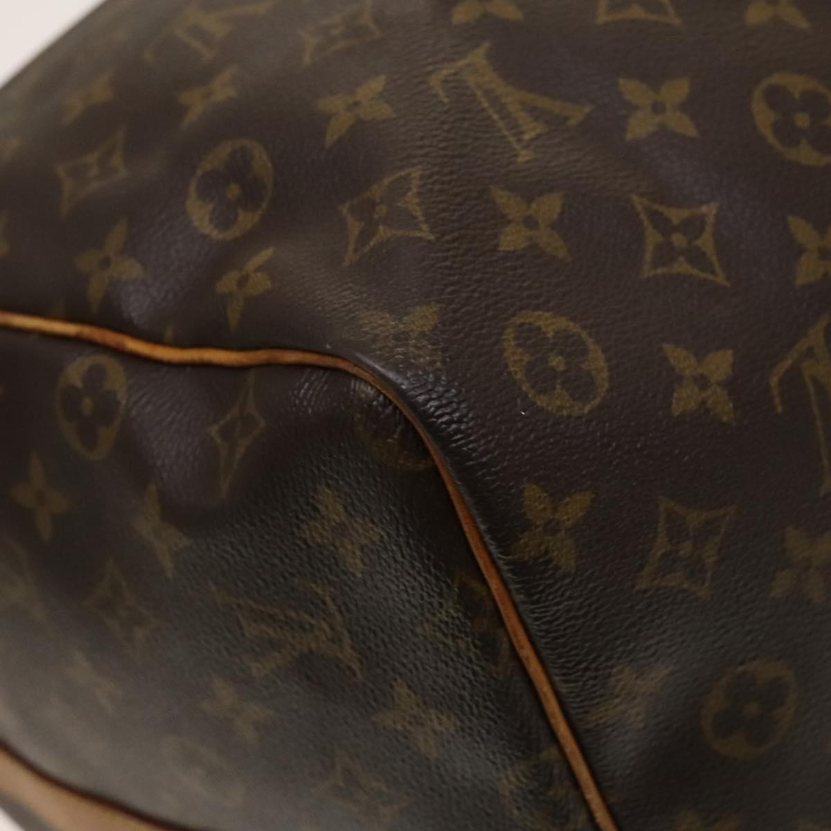 Louis Vuitton Keepall Bandoulière 60, Brown, Canvas, travel