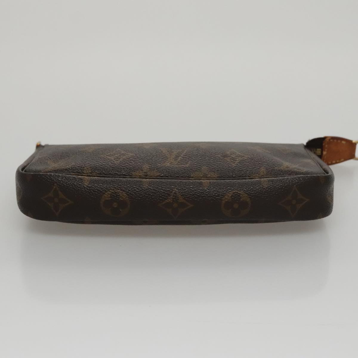 Louis Vuitton Pochette Accessoire, Brown, Canvas, clutch