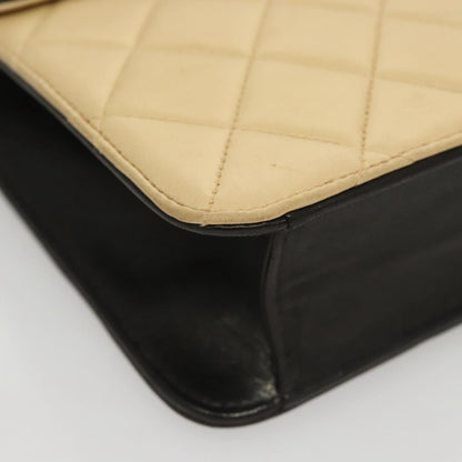 Chanel Phone case, Beige, Leather, clutch