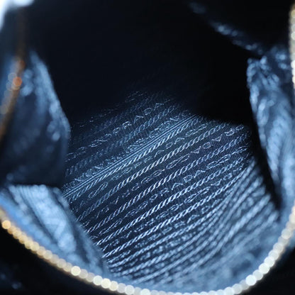 Prada, Blue, Leather, handbag
