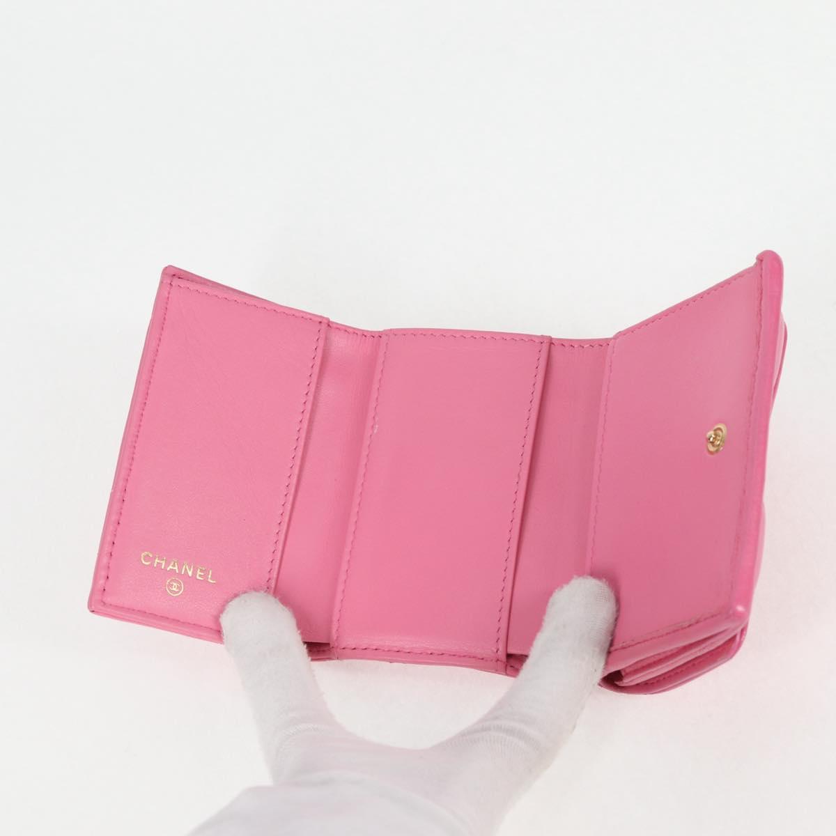 Chanel Chanel 19, Pink, Leather, wallet