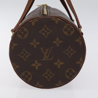 Louis Vuitton Papillon 26, Black, Canvas, handbag
