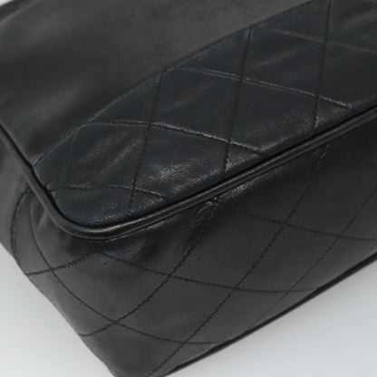 Chanel Camera, Black, Leather, shoulder