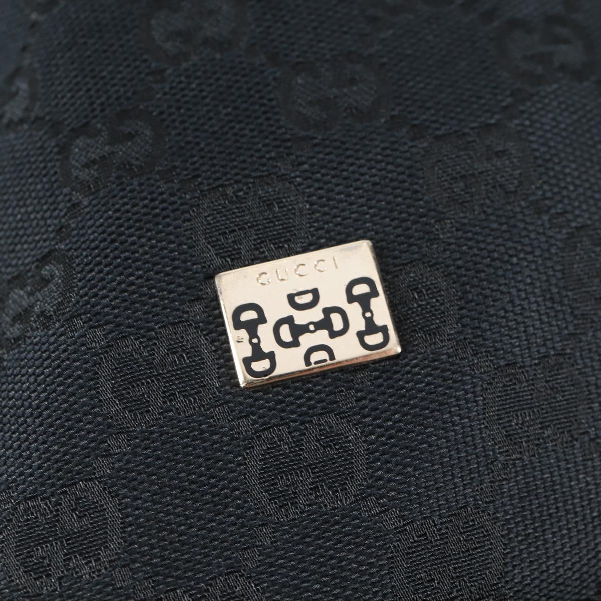Gucci GG canvas, Black, Canvas, shoulder