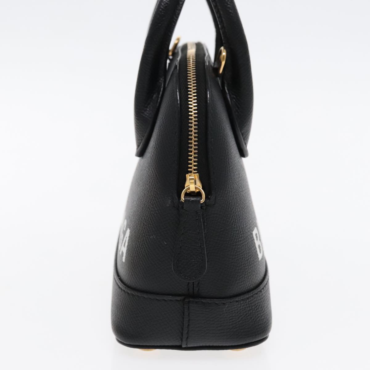 Balenciaga Ville, Black, Leather, handbag