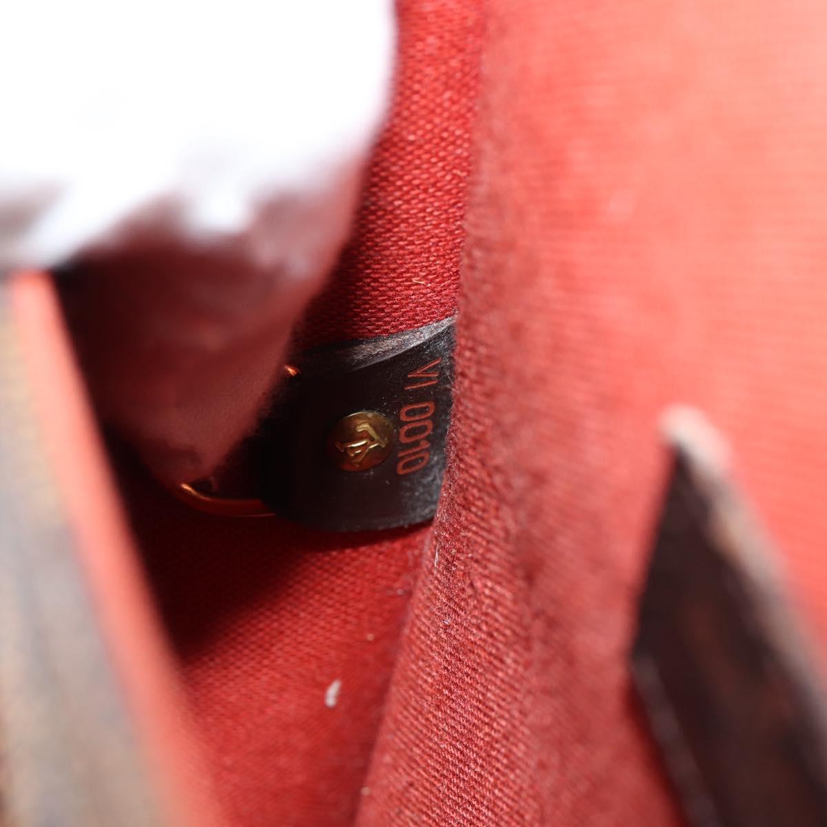 Louis Vuitton Portobello, Brown, Canvas, shoulder
