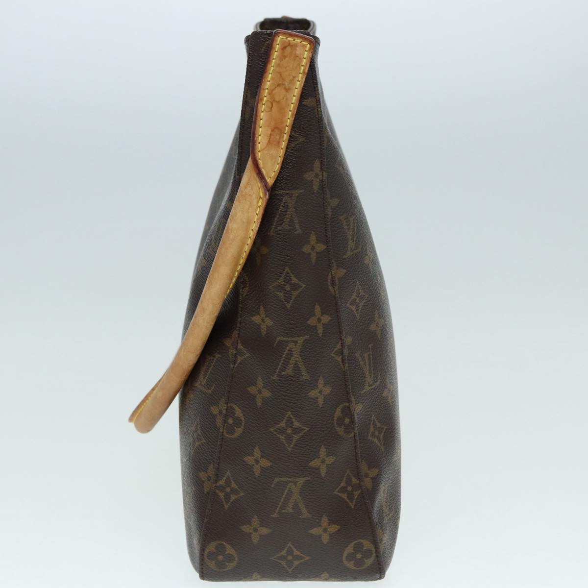 Louis Vuitton Looping GM, Brown, Canvas, shoulder