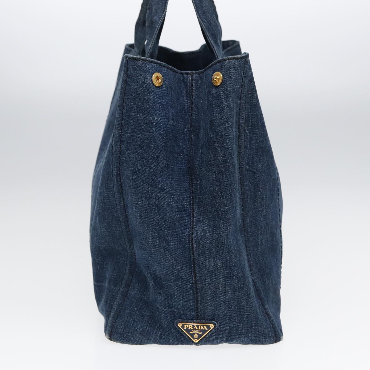 Prada Canapa, Blue, Denim - Jeans, tote