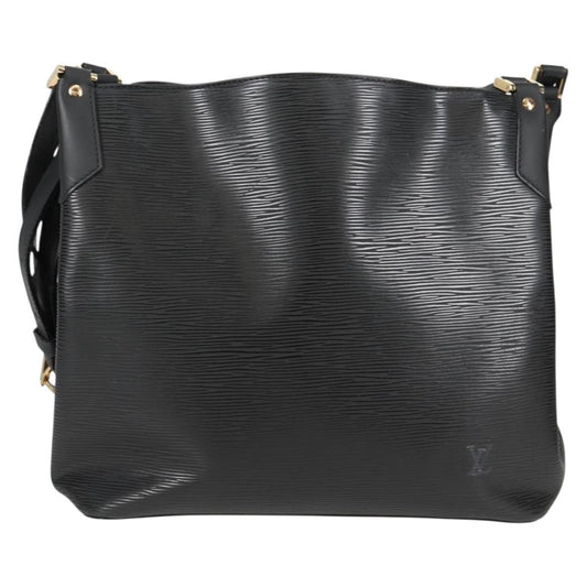 Louis Vuitton Mandala, Black, Leather, shoulder