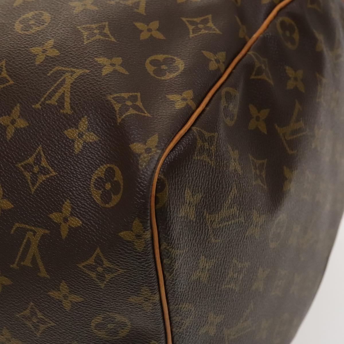 Louis Vuitton Keepall 60, Black, Canvas, travel