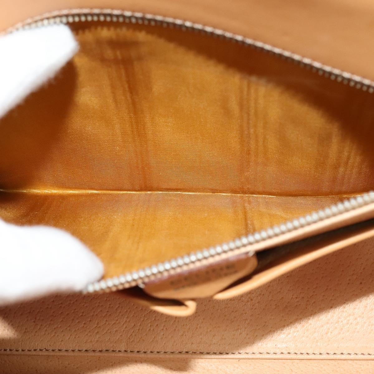 Céline Macadam, Brown, Canvas, shoulder