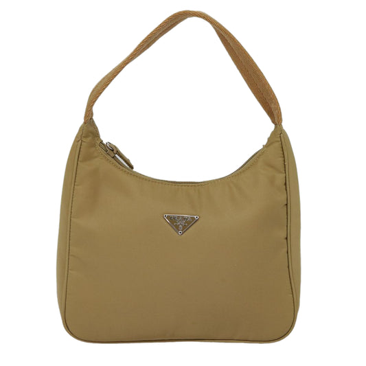 Prada Tessuto, Beige, Canvas, handbag