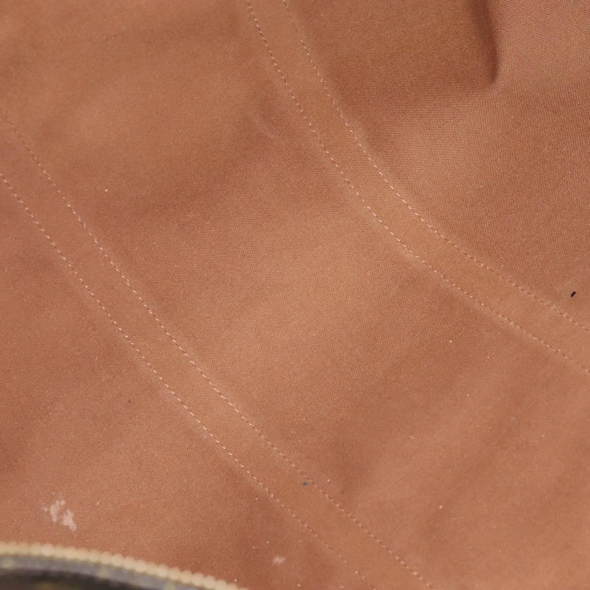 Louis Vuitton Keepall 55, Brown, Canvas, travel