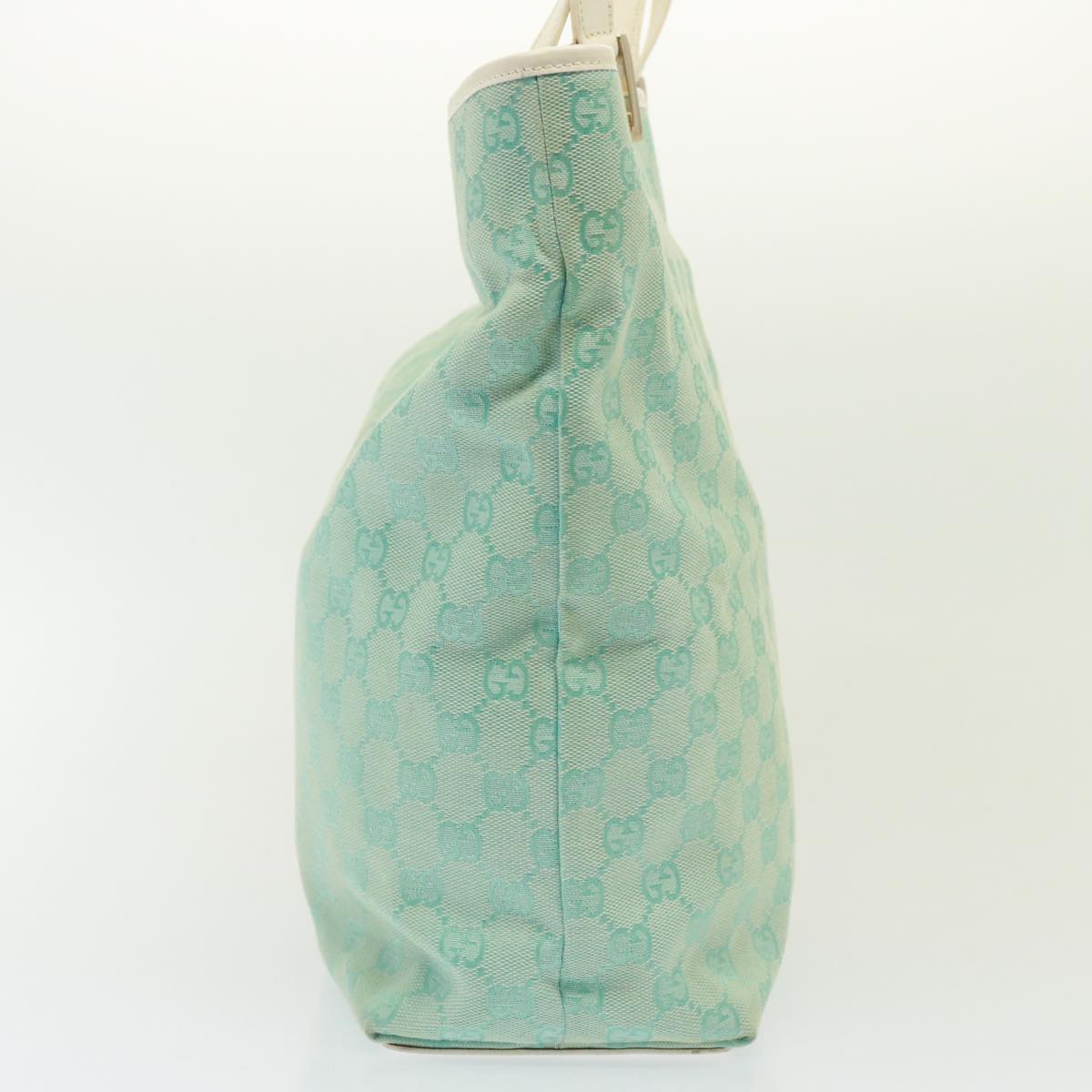 Gucci GG canvas, Blue, Canvas, shoulder