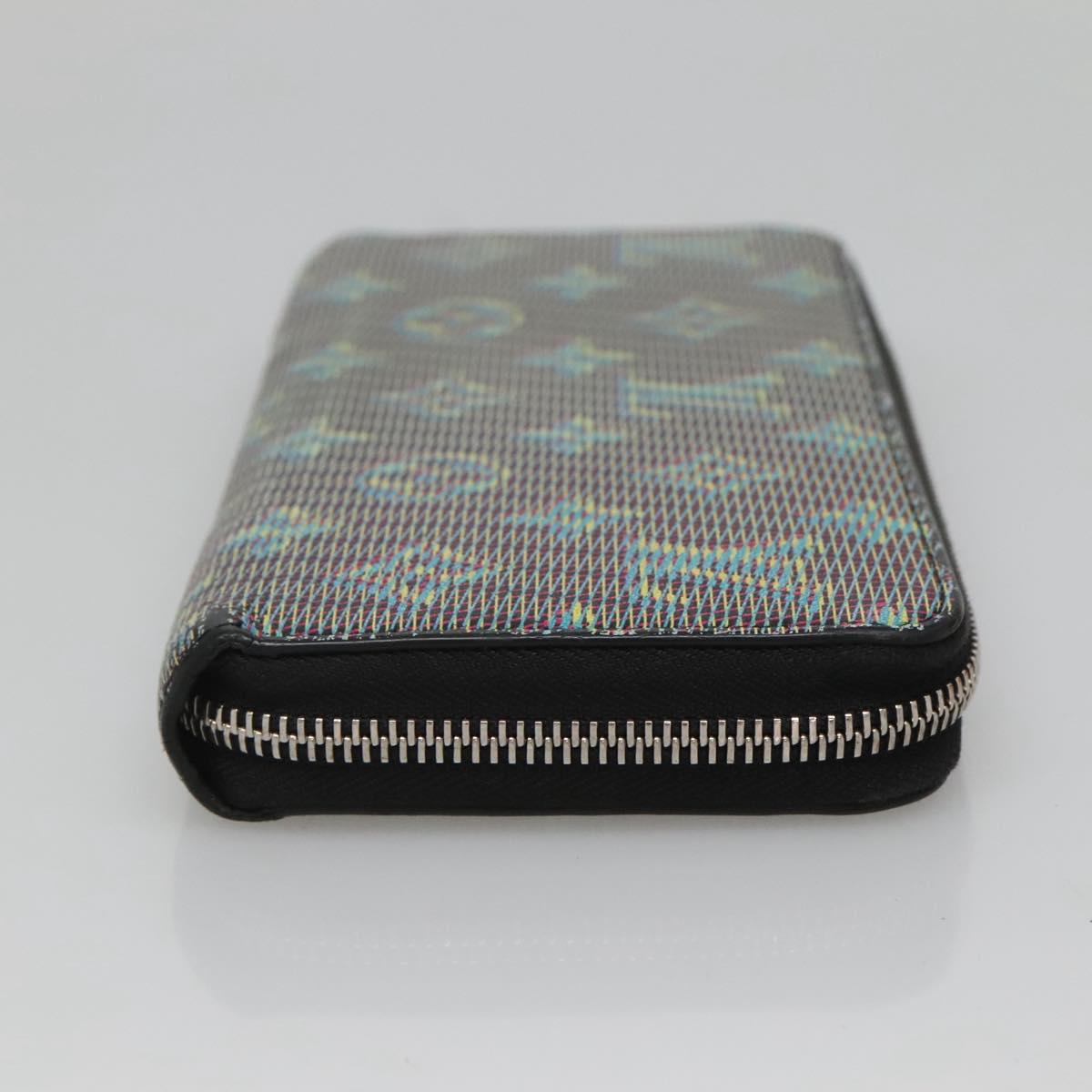 Louis Vuitton Zippy wallet, Green, Leather, wallet