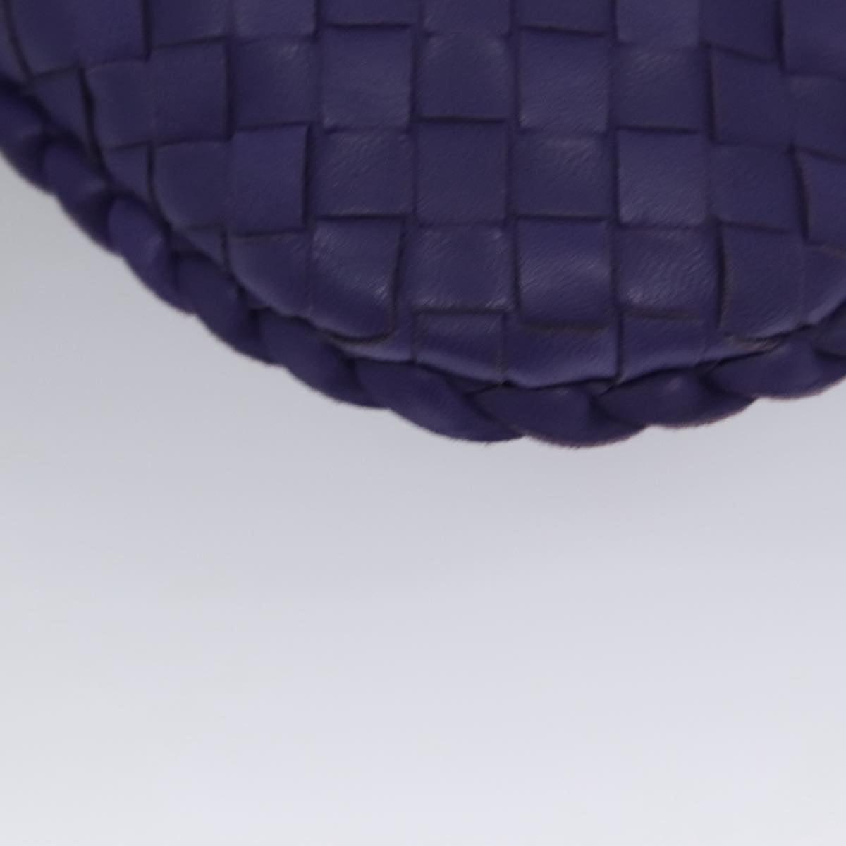 Bottega Veneta Veneta, Purple, Leather, handbag