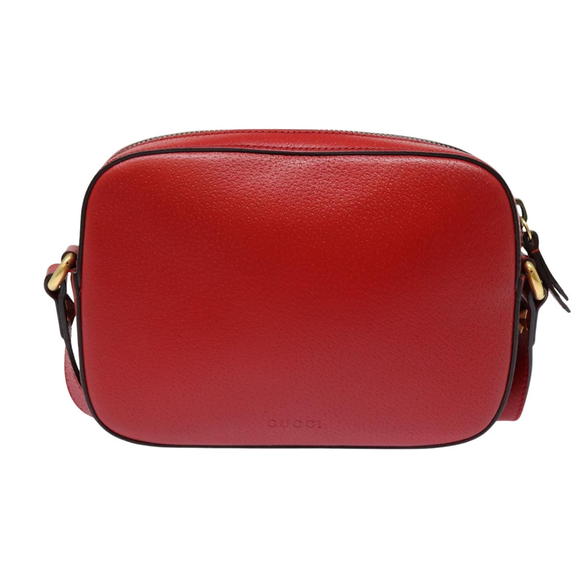 Gucci Animalier, Red, Leather, shoulder