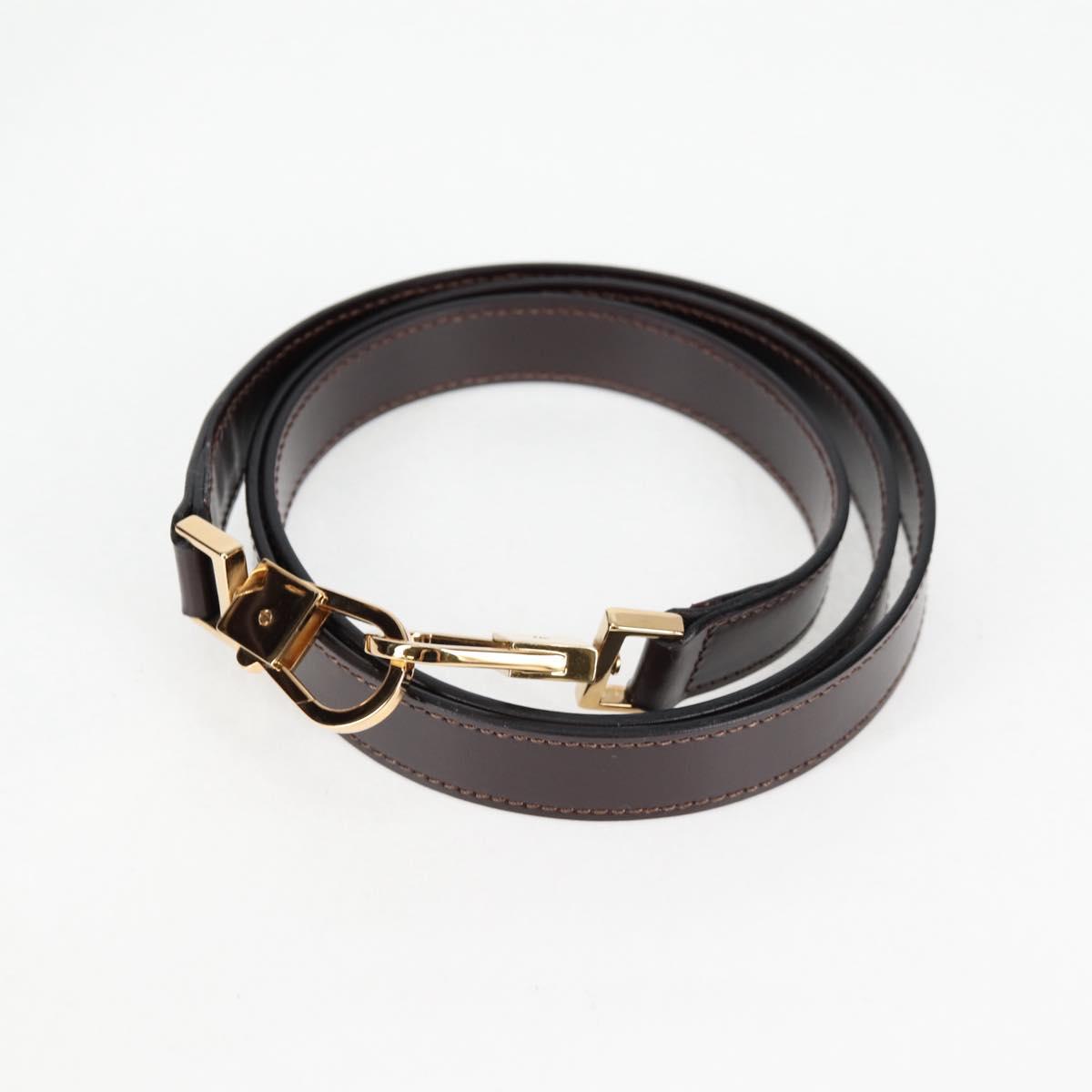 Céline Logo du cercle, Brown, Leather, handbag