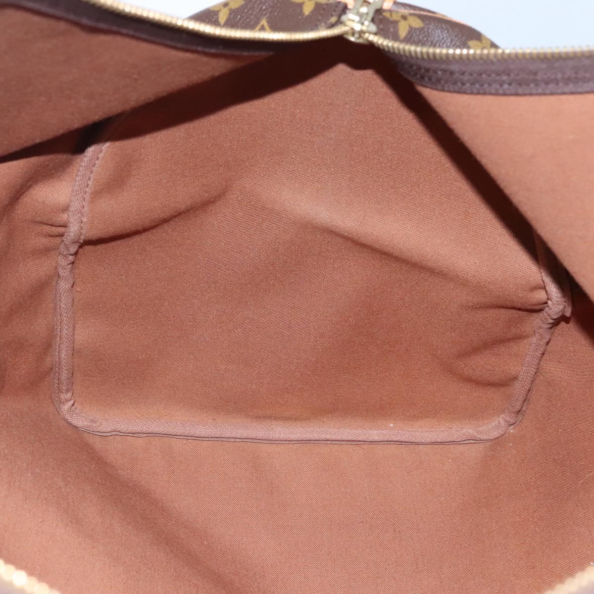 Louis Vuitton Keepall 60, Brown, Canvas, travel