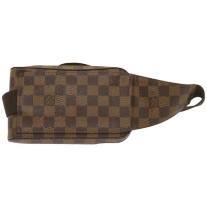 Louis Vuitton Geronimos, Brown, Canvas, shoulder