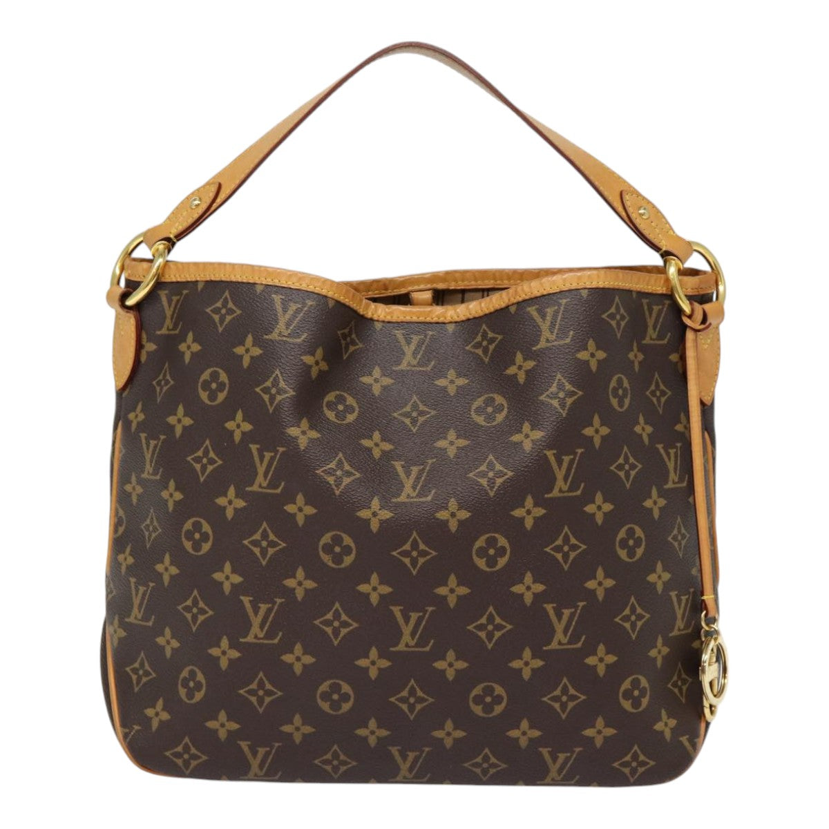 Louis Vuitton Delightful, Brown, Canvas, shoulder