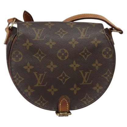 Louis Vuitton Tambourine, Brown, Canvas, shoulder