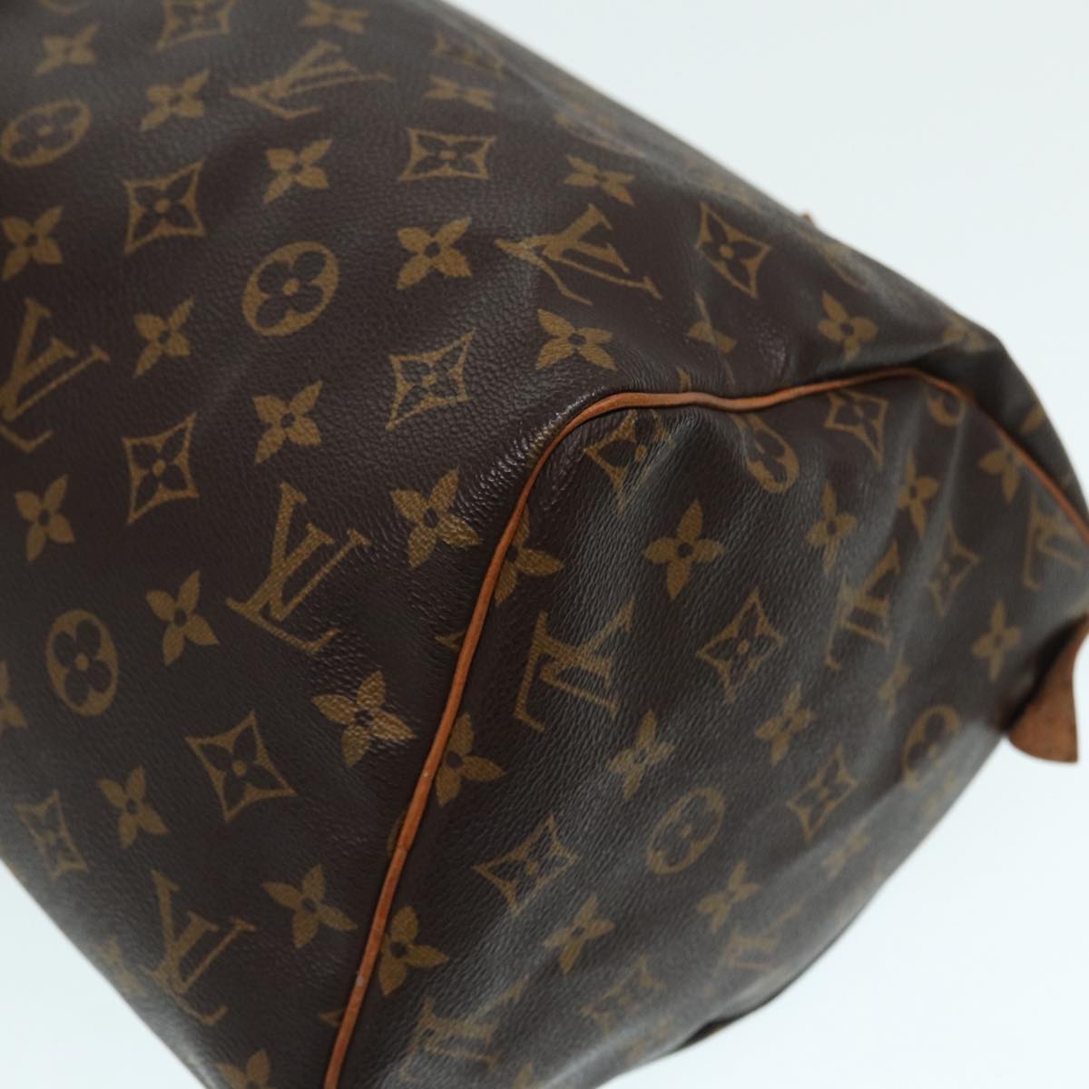 Louis Vuitton Speedy 30, Brown, Canvas, handbag