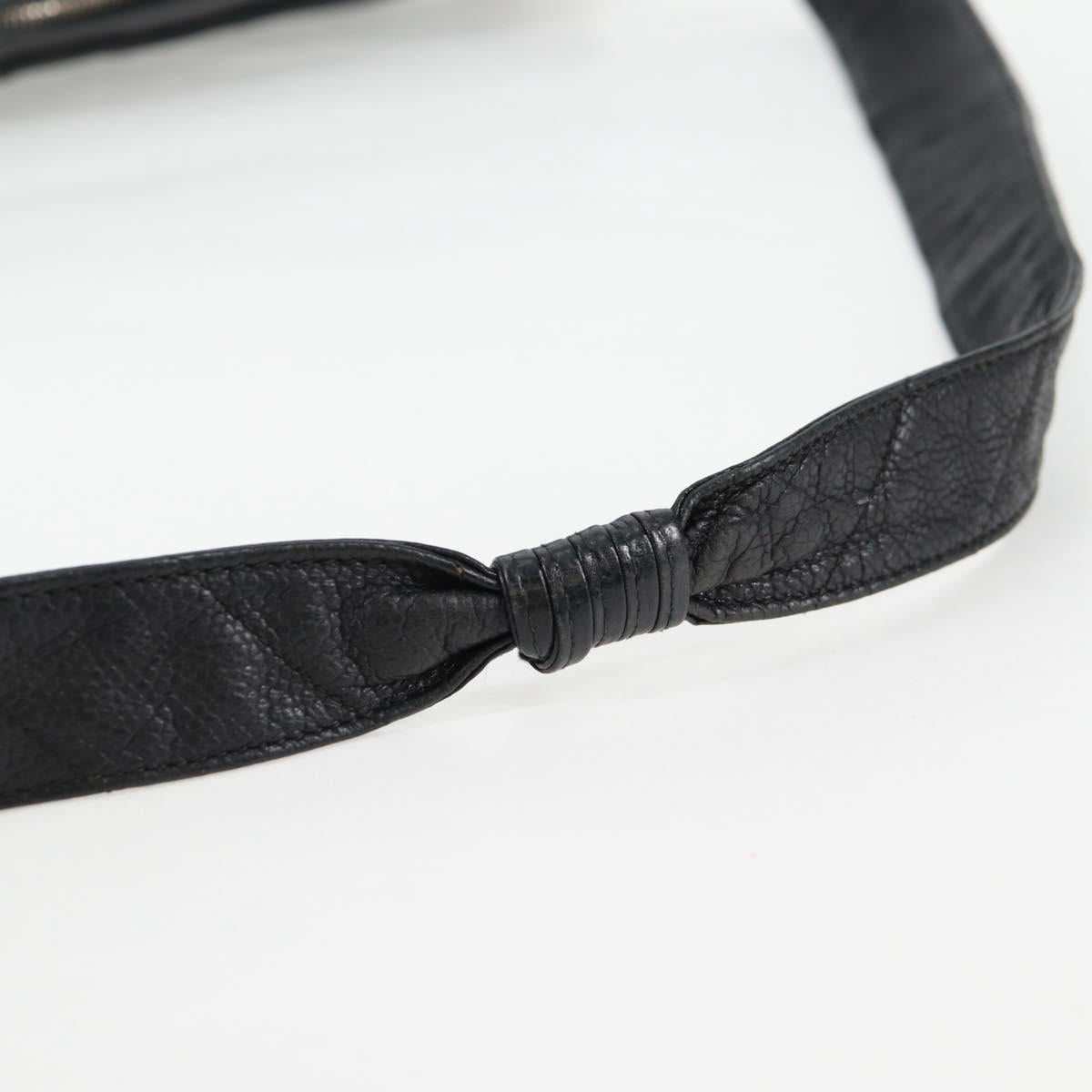 Chanel Camera, Black, Leather, shoulder
