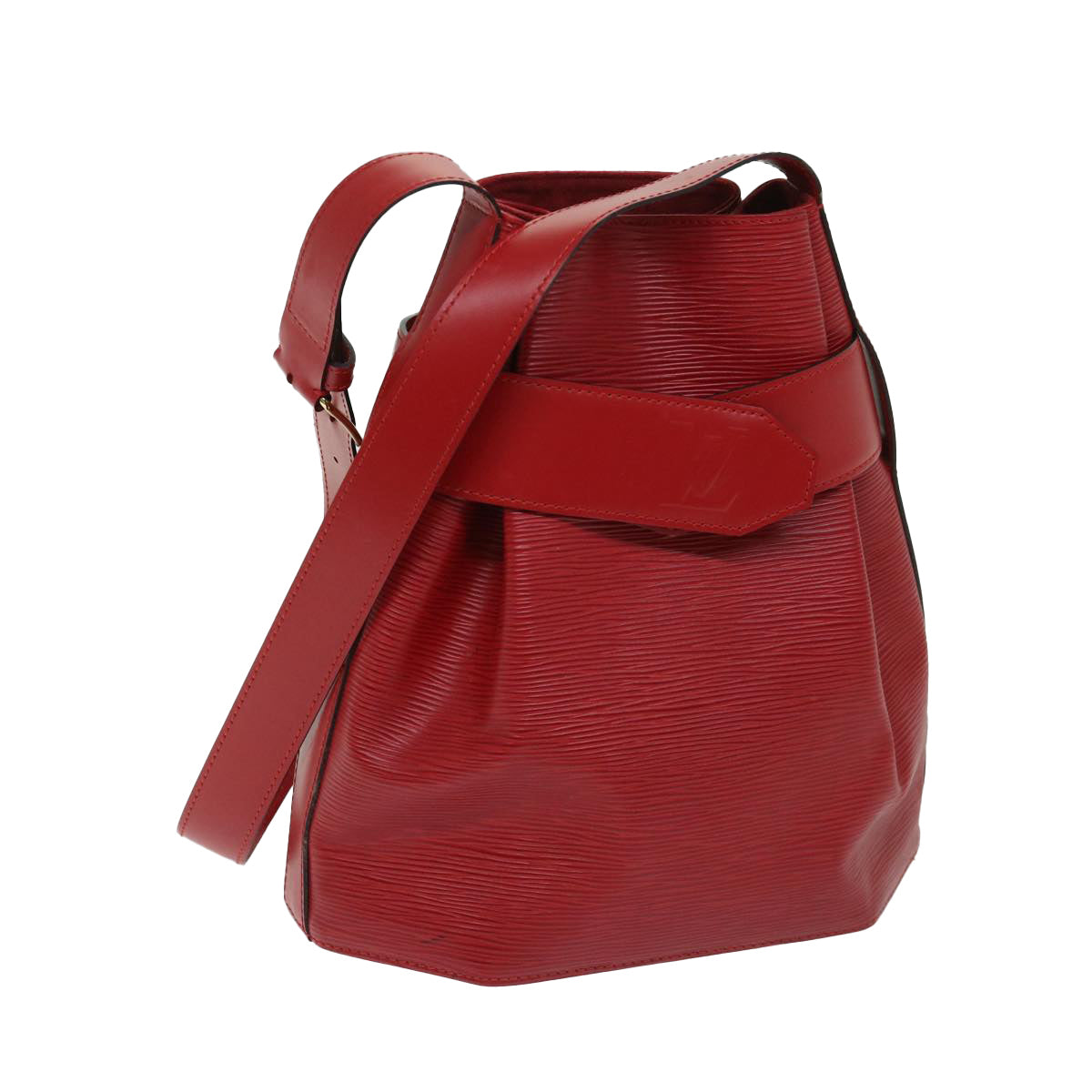 Louis Vuitton Sac d'épaule, Red, Leather, shoulder