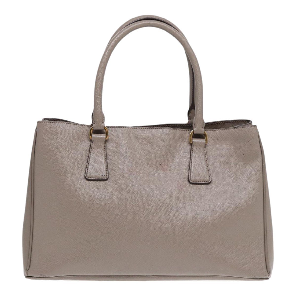 Prada Galleria, Grey, Leather, handbag