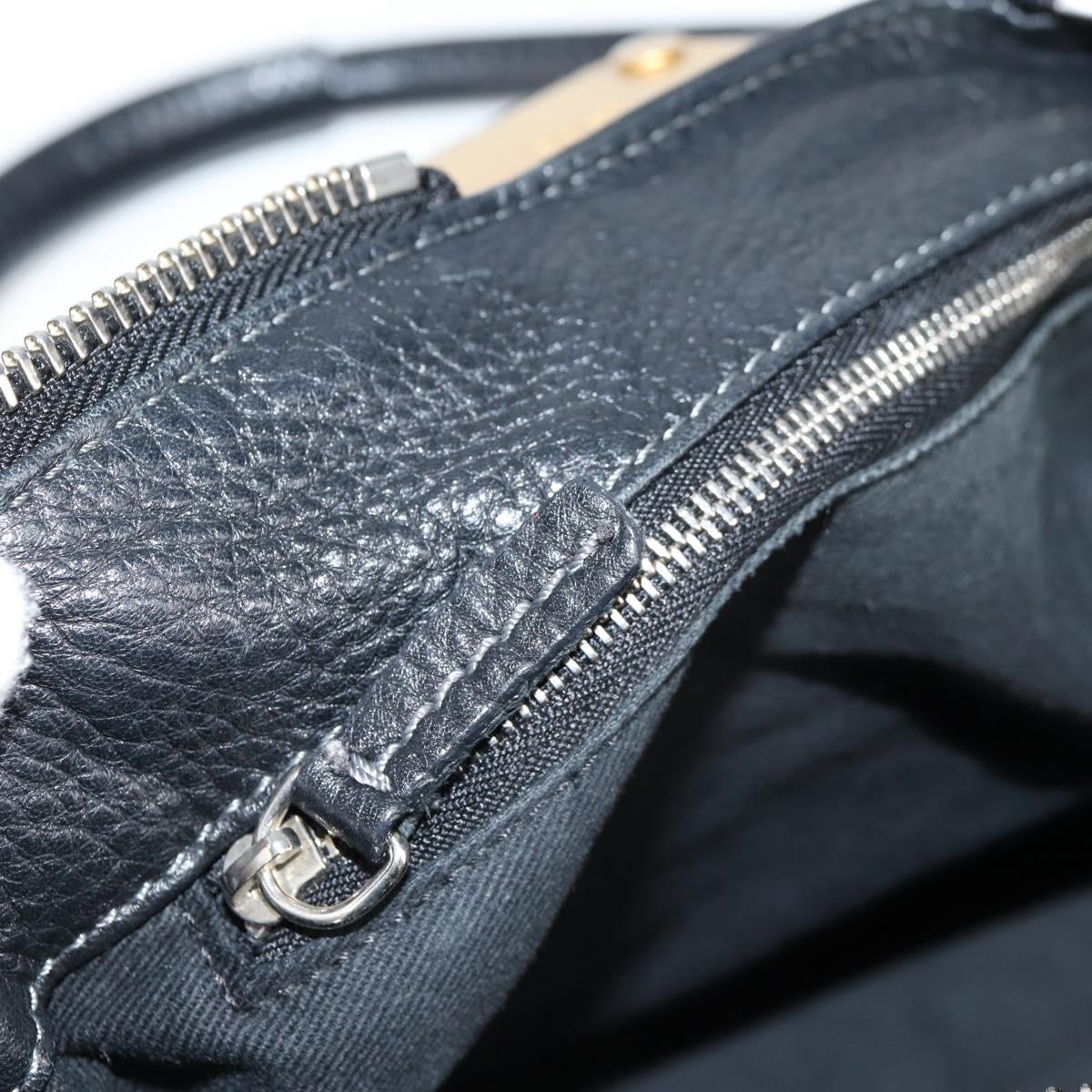 Chloé Paddington, Black, Leather, handbag