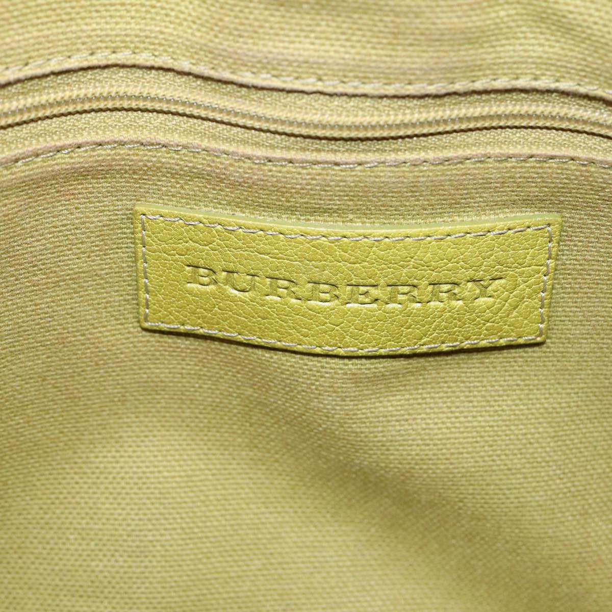 Burberry Nova Check, Beige, Canvas, handbag