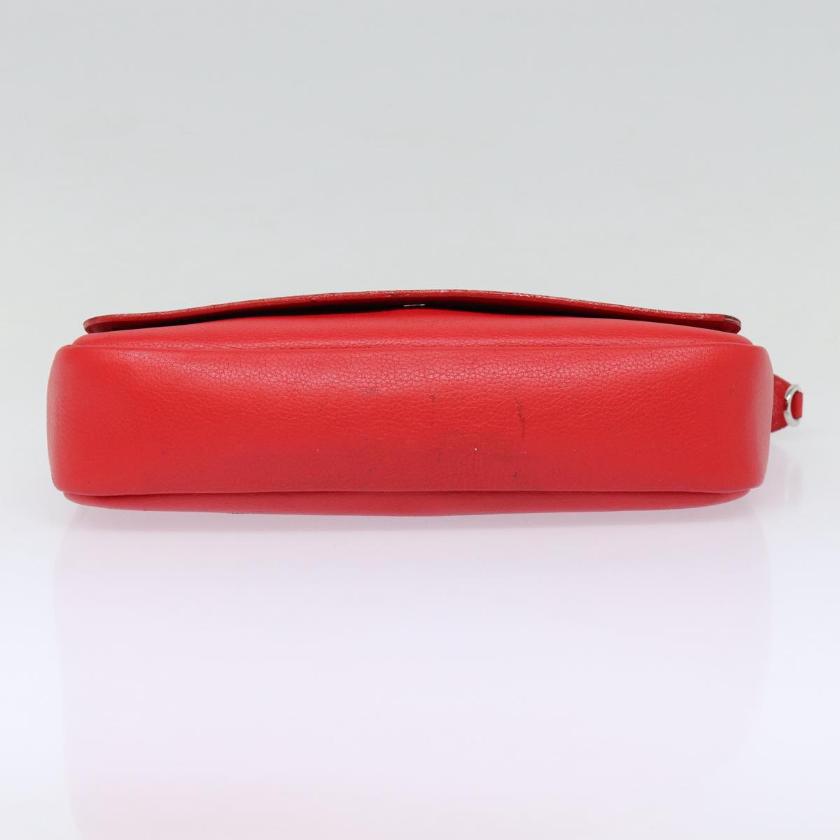 Louis Vuitton Parnassea, Red, Leather, clutch