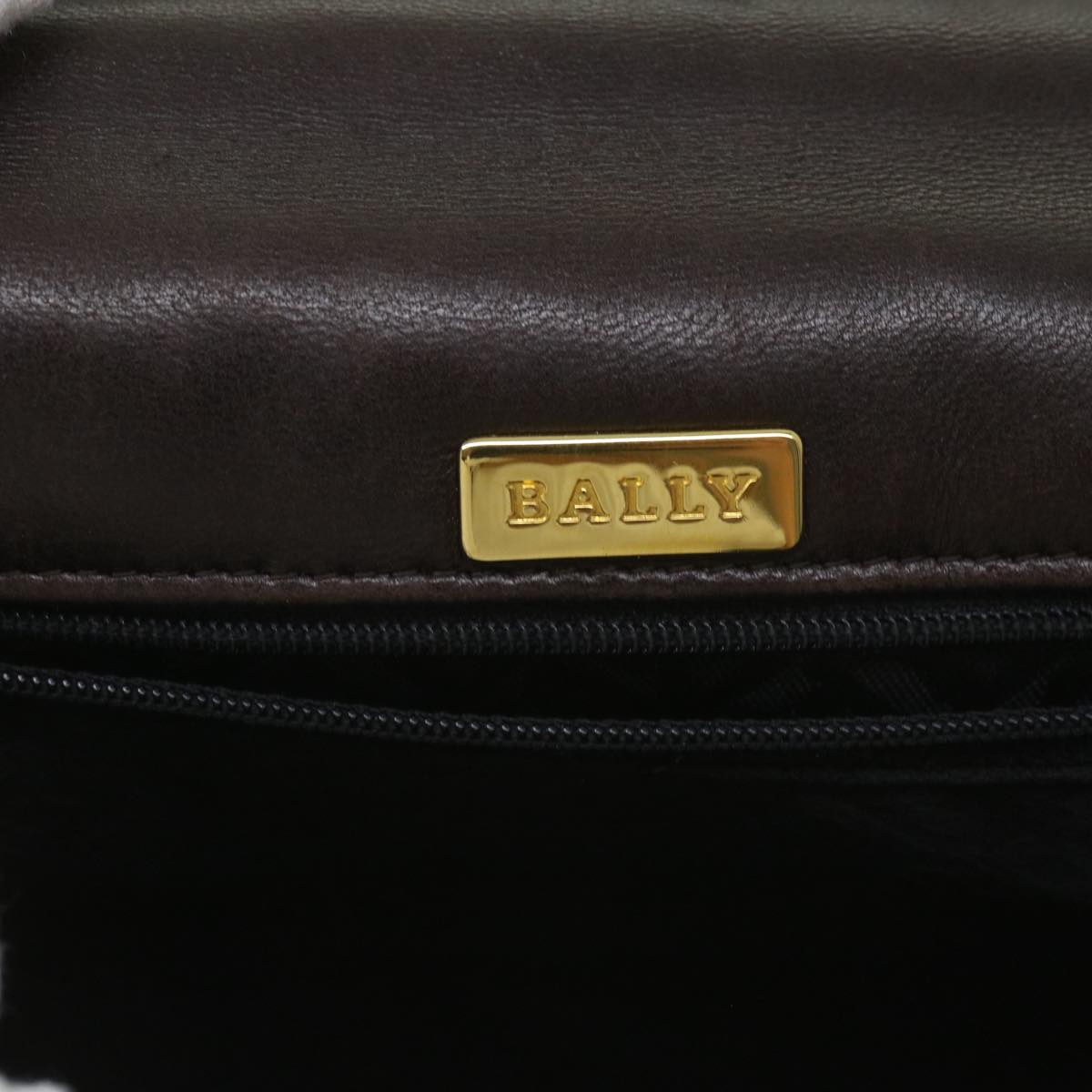 Bally --, Brown, Leather, handbag